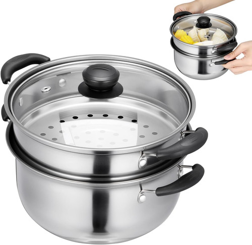 Pentola vaporiera acciaio - in,