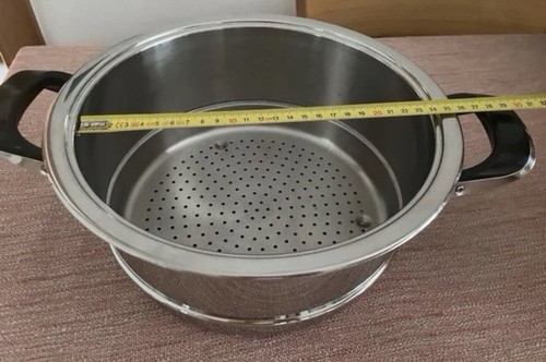 Vaporiera amc 24cm - vaporiera,